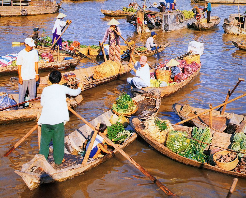 Tour chợ nổi Cái Răng - Việt á - Công Ty TNHH Thương Mại Du Lịch Quốc Tế Việt á
